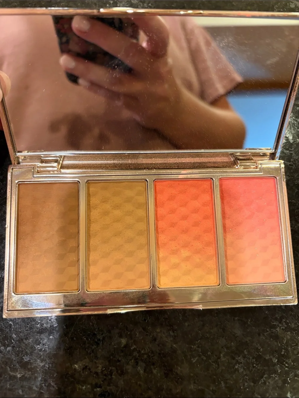 ICONIC London Gold Compact Accent Palette
